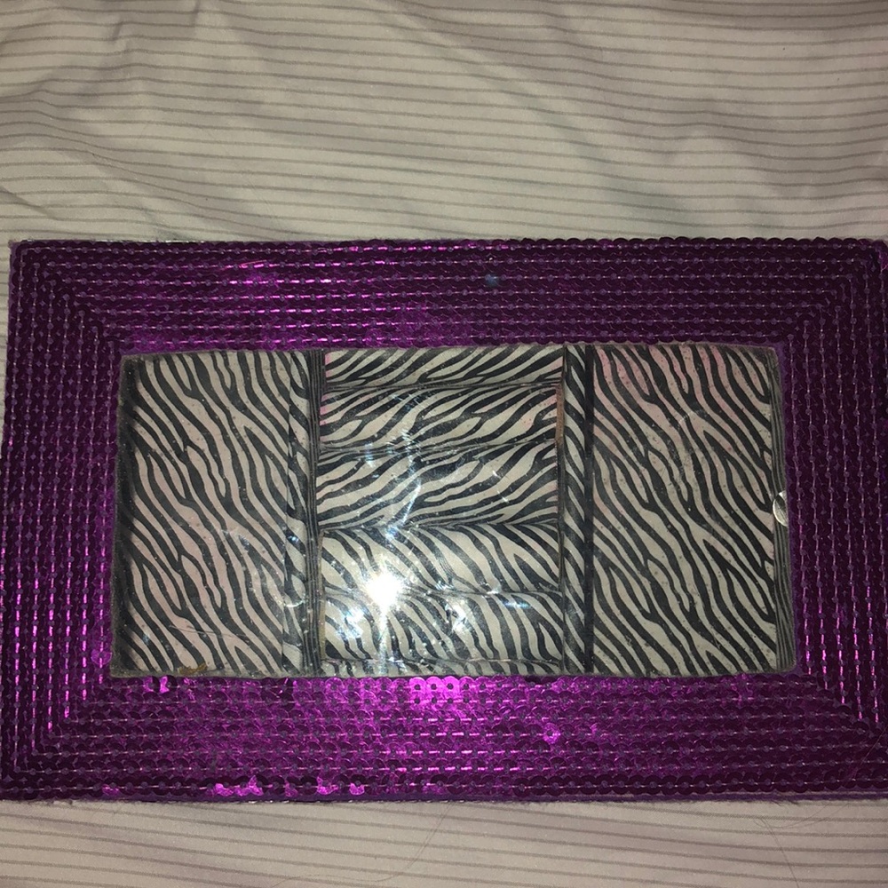 Purple jewelry box